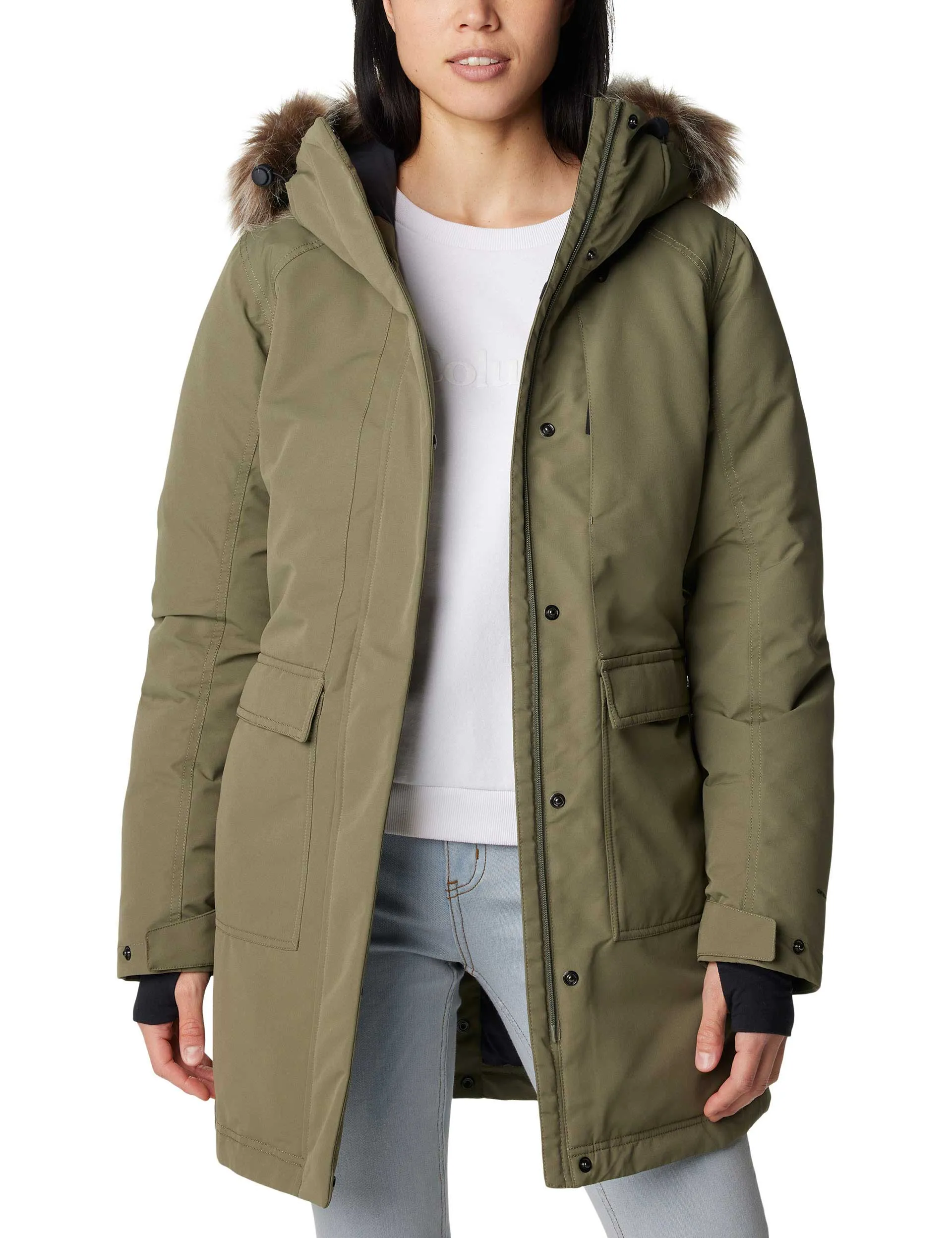 Little Si II Waterproof Parka - Stone Green