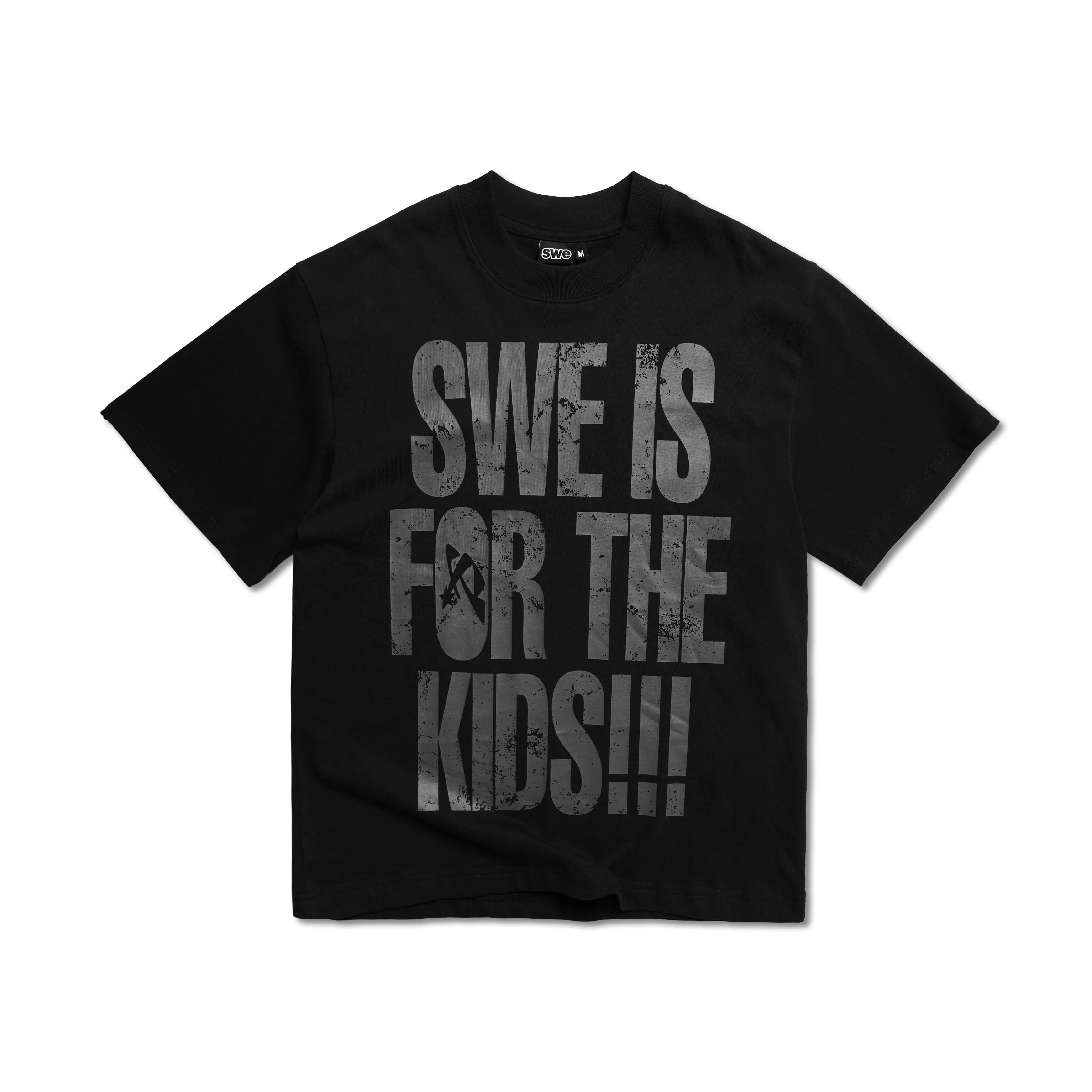 LOUD TEE - BLACK/WHITE