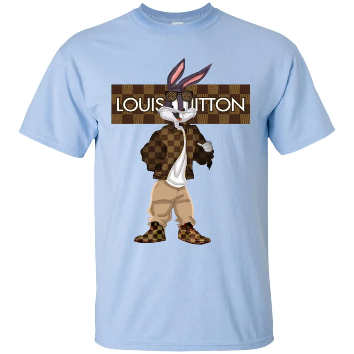 Louis Vuitton Rabbit Beauty T-shirt Men Cotton T-Shirt