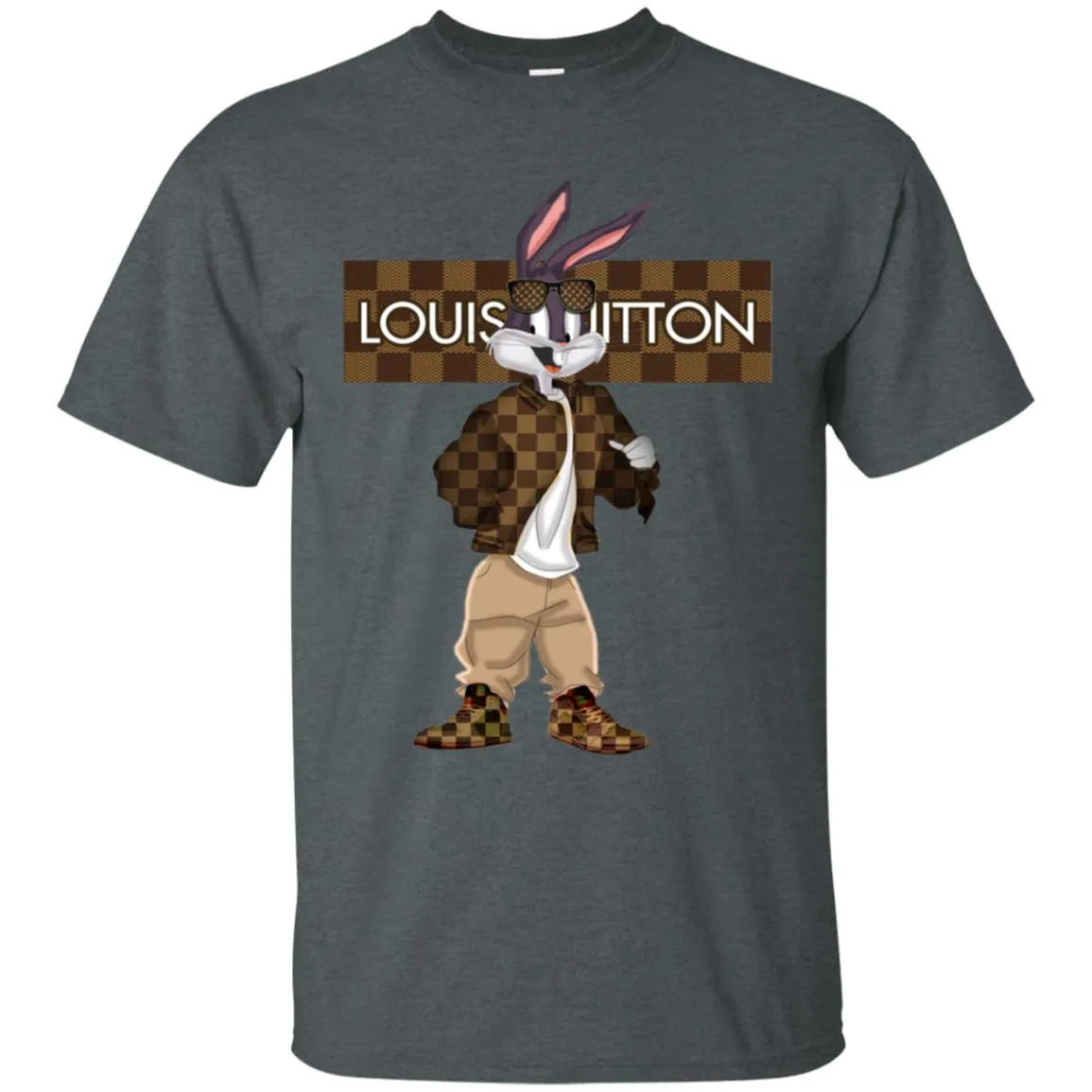 Louis Vuitton Rabbit Beauty T-shirt Men Cotton T-Shirt