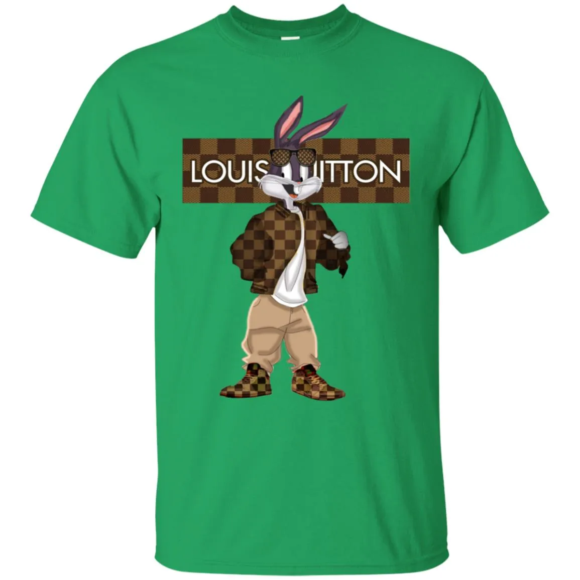 Louis Vuitton Rabbit Beauty T-shirt Men Cotton T-Shirt