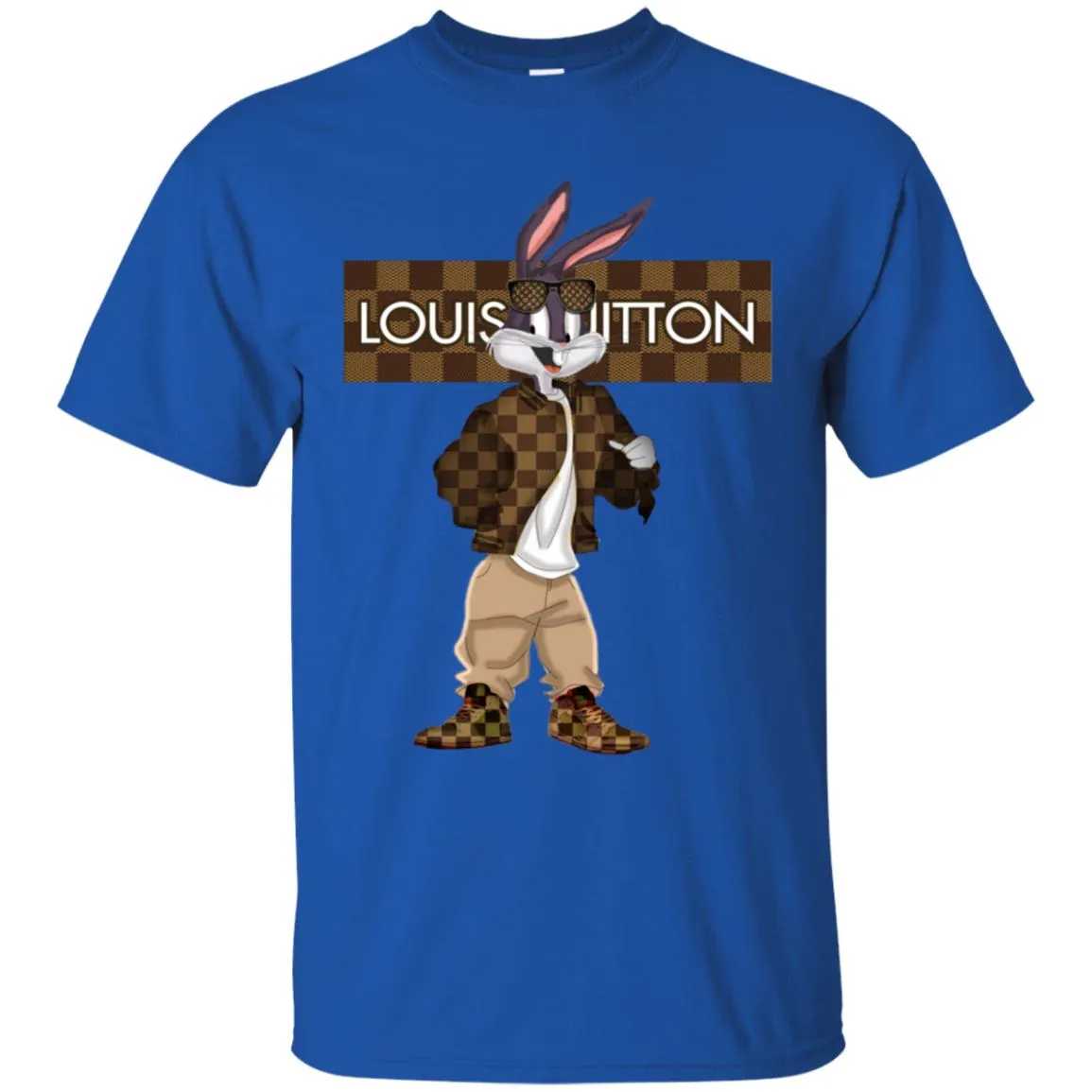 Louis Vuitton Rabbit Beauty T-shirt Men Cotton T-Shirt