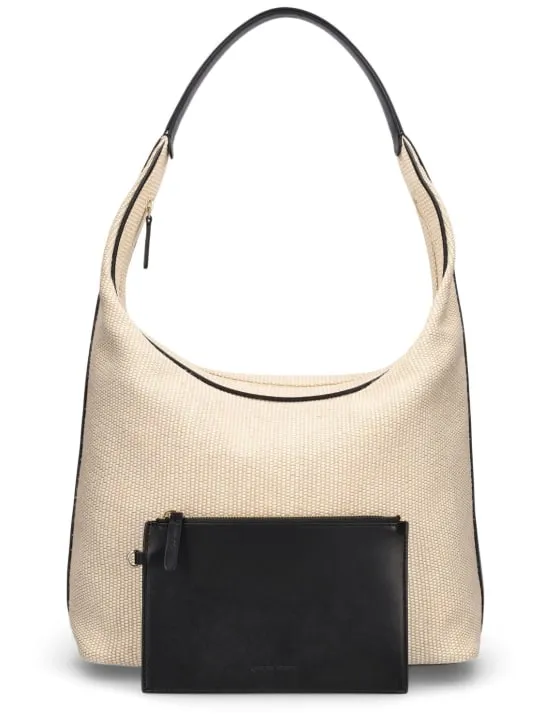 Loulou Studio   Ares cotton blend hobo bag 