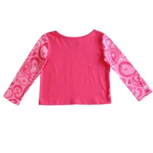 Mallory Top Pink Paisley