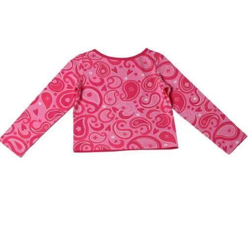 Mallory Top Pink Paisley