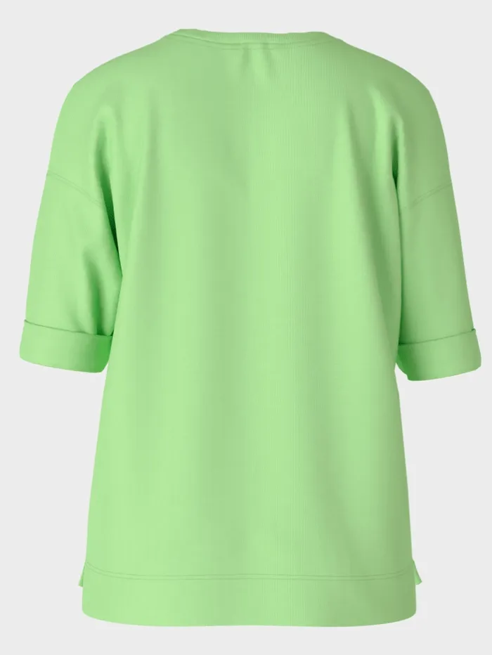 Marc Cain Additions Casual Blouse Shirt In Apple Green WA 55.01 J29 COL 531