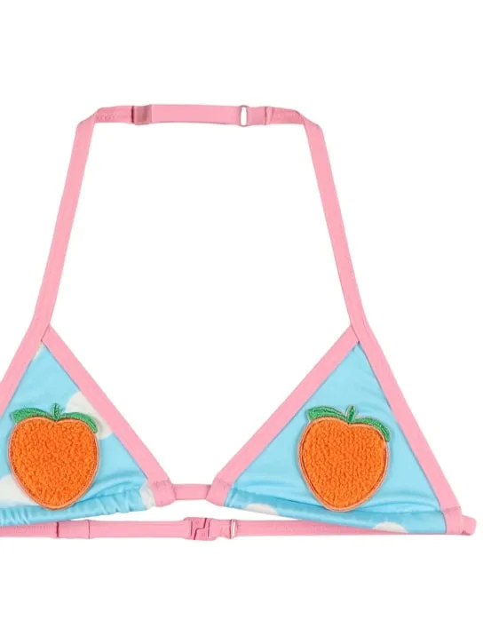 Mc2 Saint Barth   Watermelon patch striped bikini 