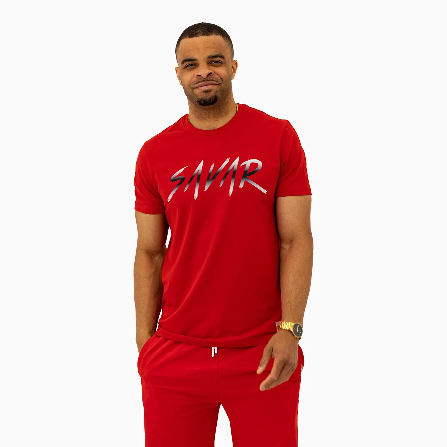 Men's Savar Signature Short Sleeves T Shirt