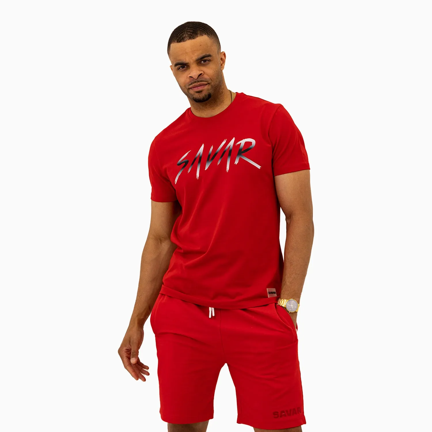 Men's Savar Signature Short Sleeves T Shirt