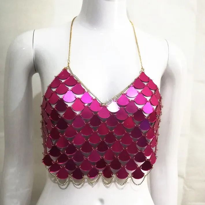 Mermaid Sequin Cami Top