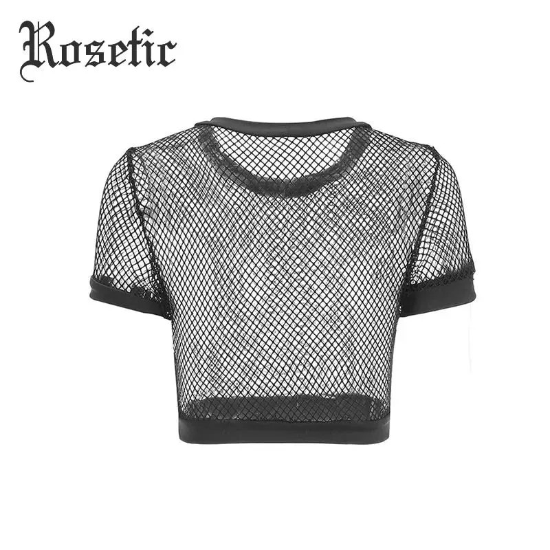 MESH CROP TOP