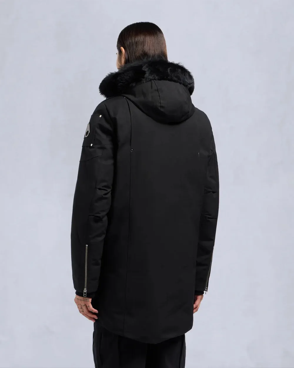 Moose Knuckles Original Shearling Stirling Parka Black