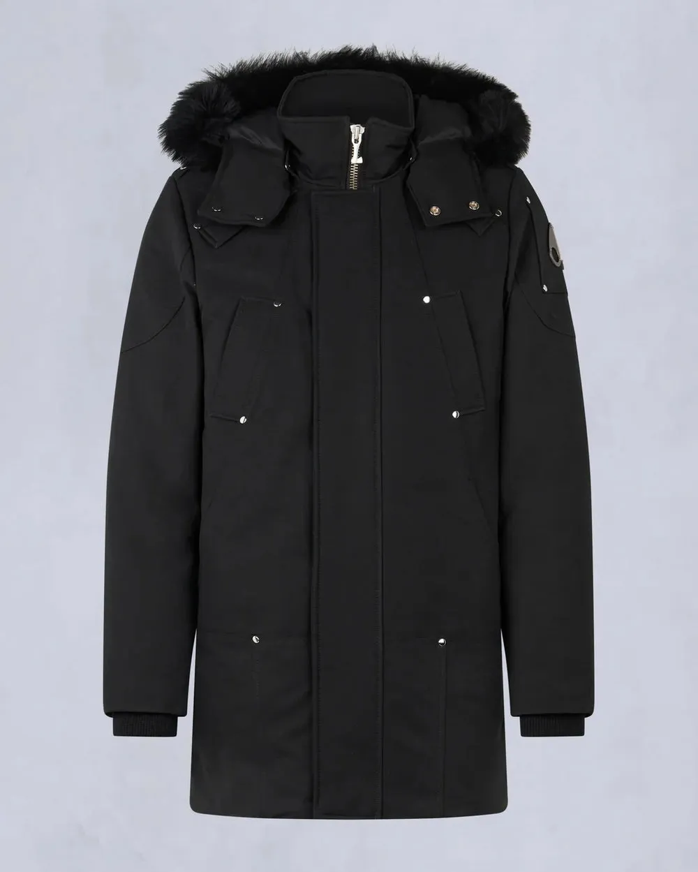 Moose Knuckles Original Shearling Stirling Parka Black