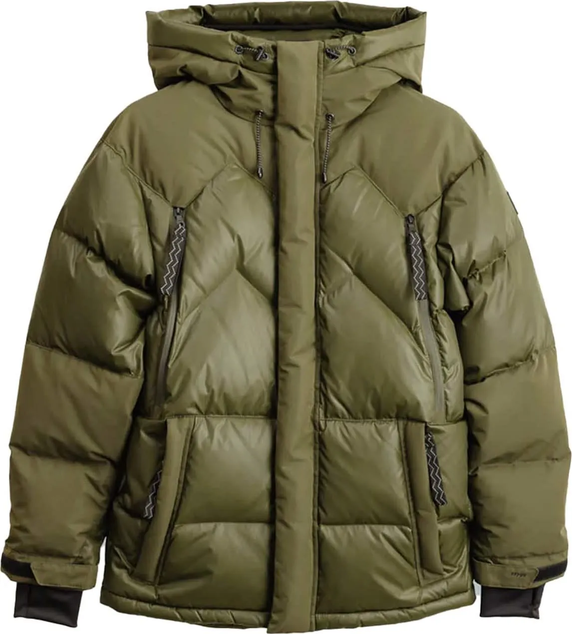 Mountain Works Unisex Fatboy Down Parka 3.0 Military | Buy Mountain Works Unisex Fatboy Down Parka 3.0 Military here | Outnorth