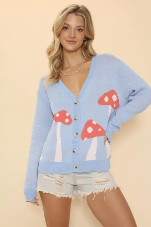 Mushroom cardigan