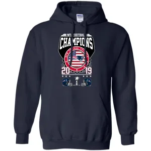 Nfl – Football Champions New England Patriots Super Bowl 2019 Pullover Hoodie Sweatshirt