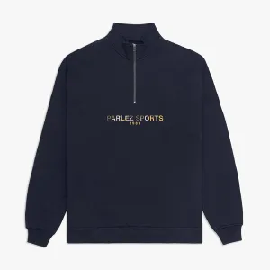 Parlez Nelson 1/4 Zip Top Navy