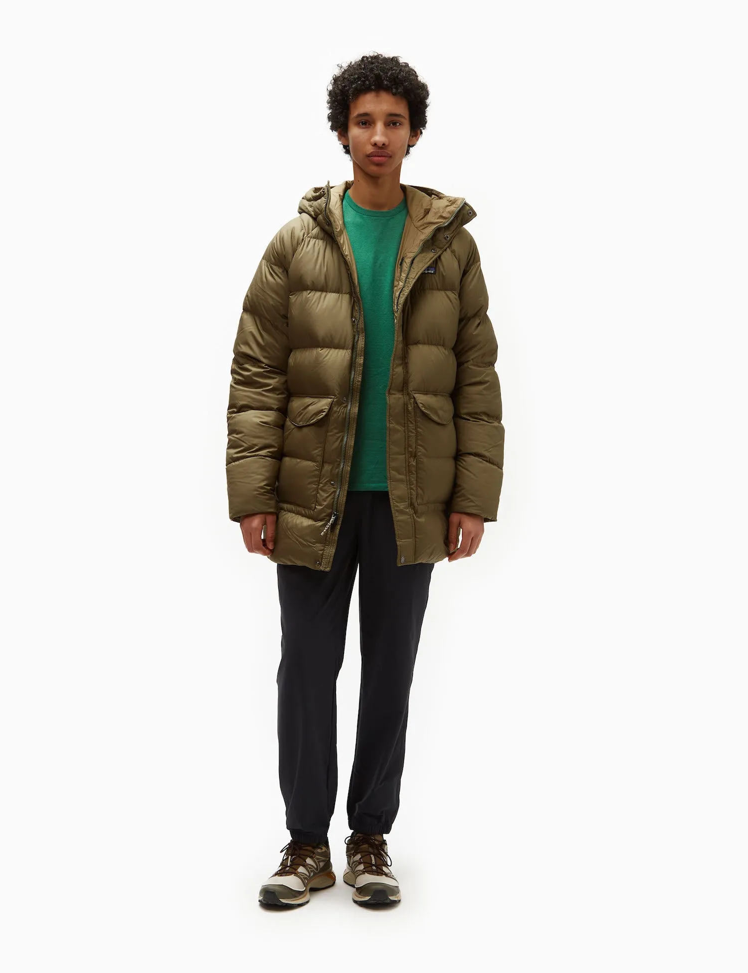 Patagonia Silent Down Parka - Basin Green