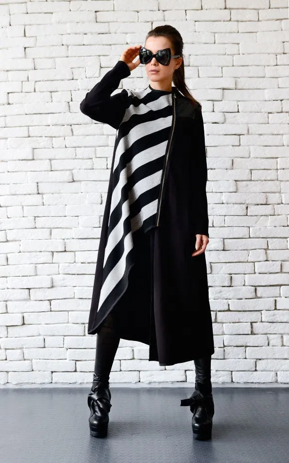 Plus Size Long Coat