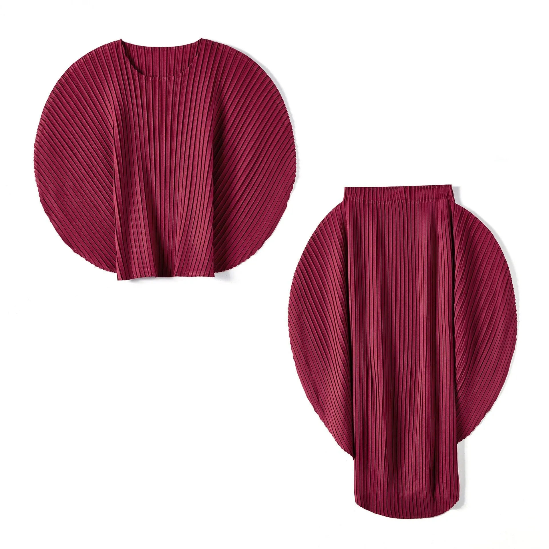 Pre Order:  Circle Up Pleated Set