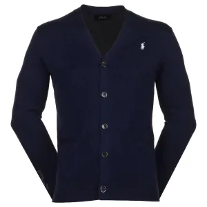 Ralph Lauren Cotton Coolmax V-Neck Cardigan Golf Sweater (Dual Branded) 2024