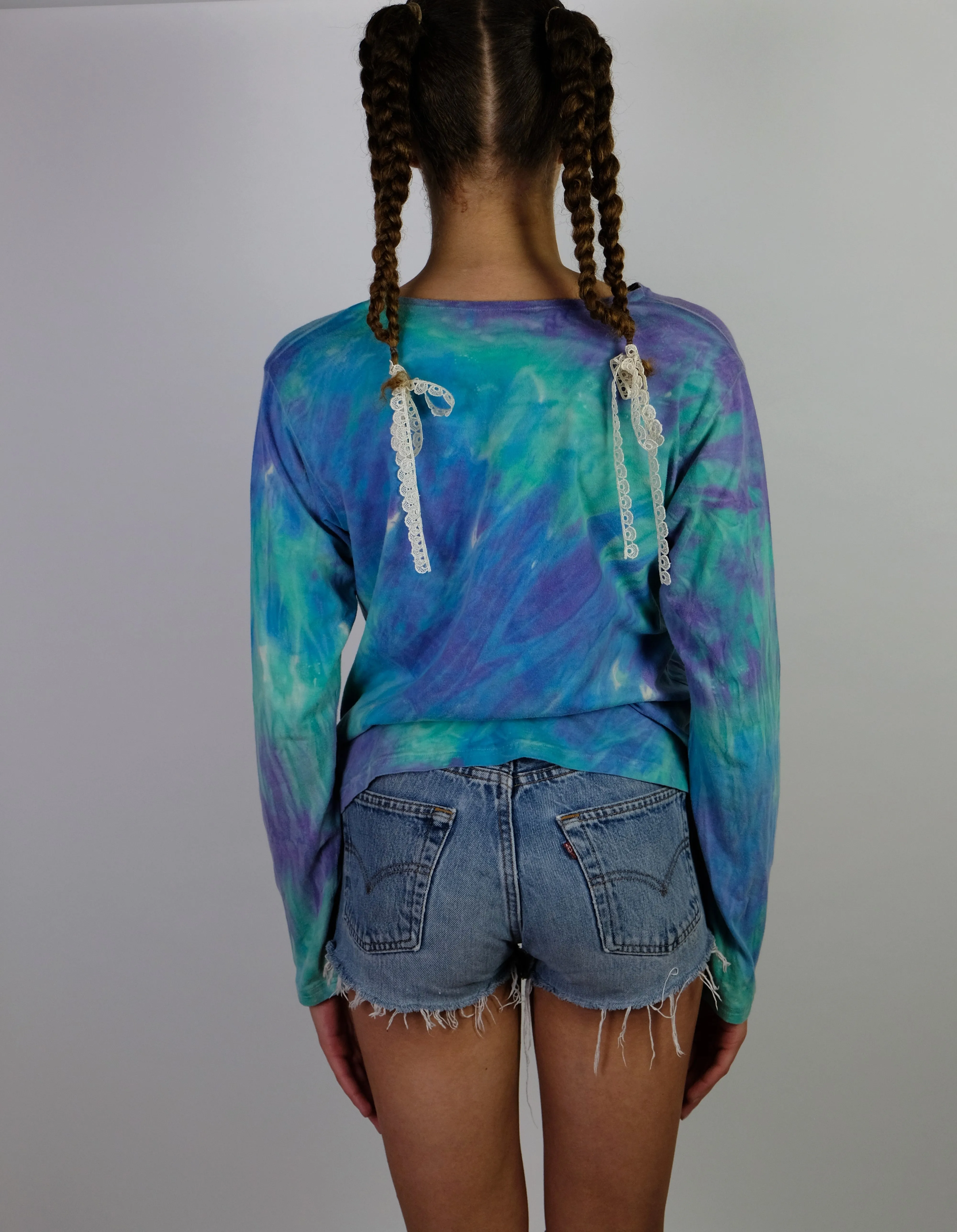 Reworked tie dye star top- 14