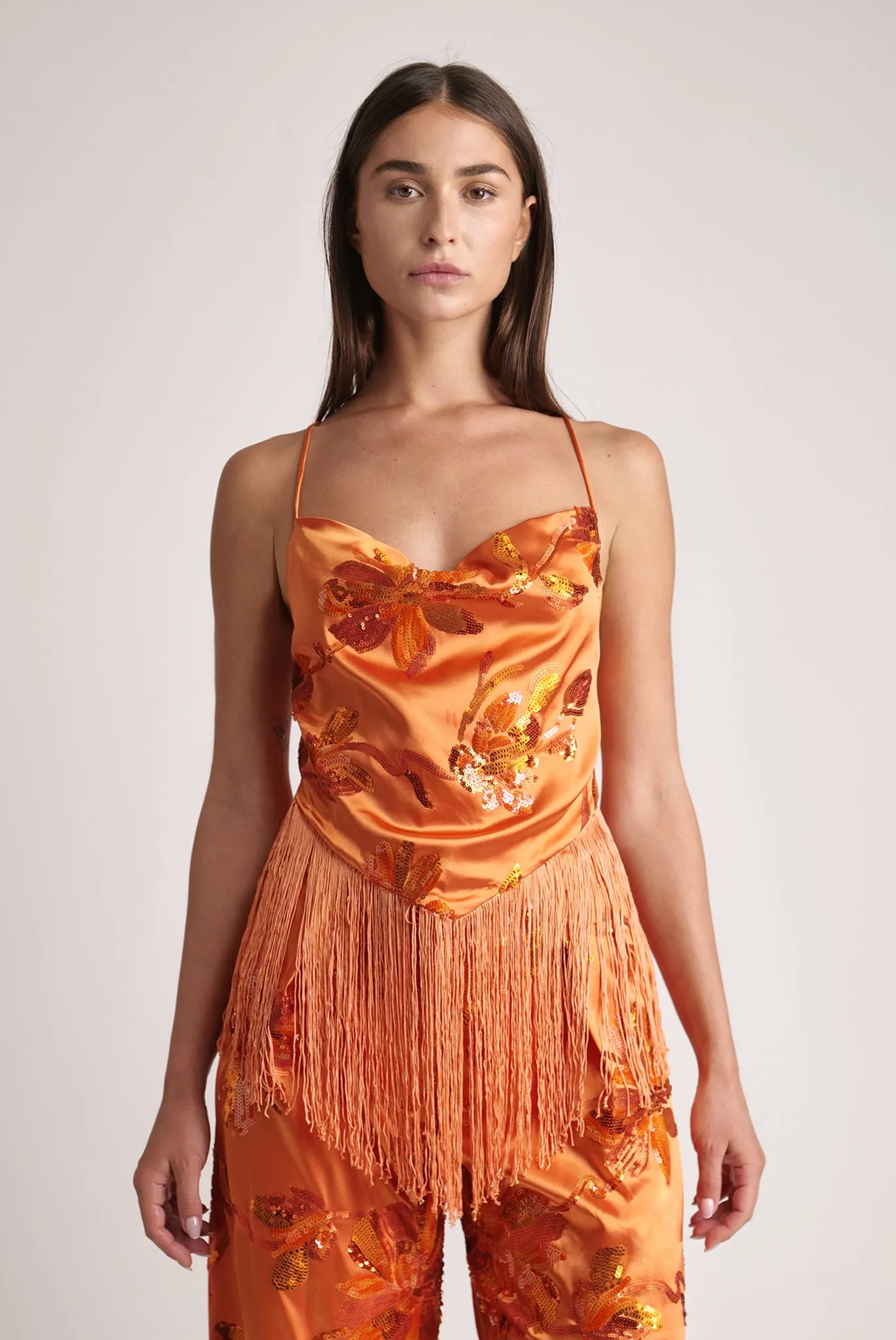 SABINA MUSAYEV Elyse Top - Orange