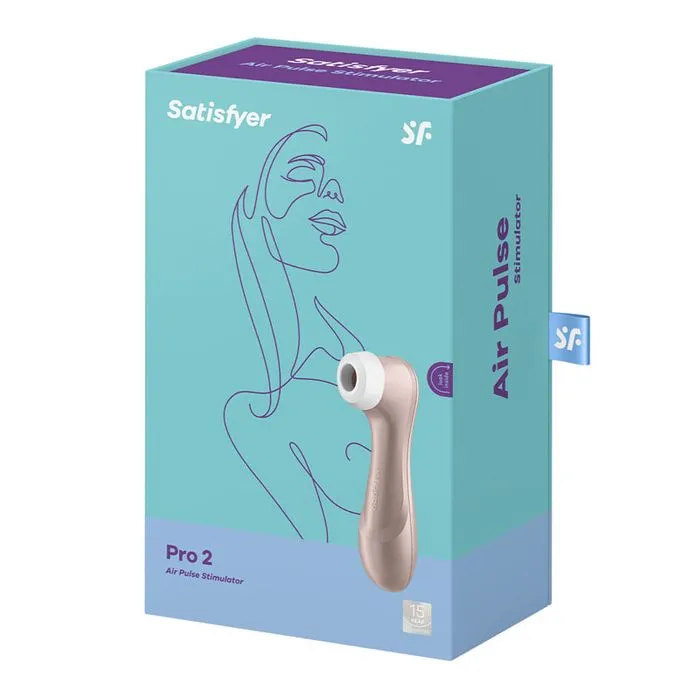 Satisfyer Pro 2 Generation 2 Rechargeable Clitoral Stimulator - Rose Gold