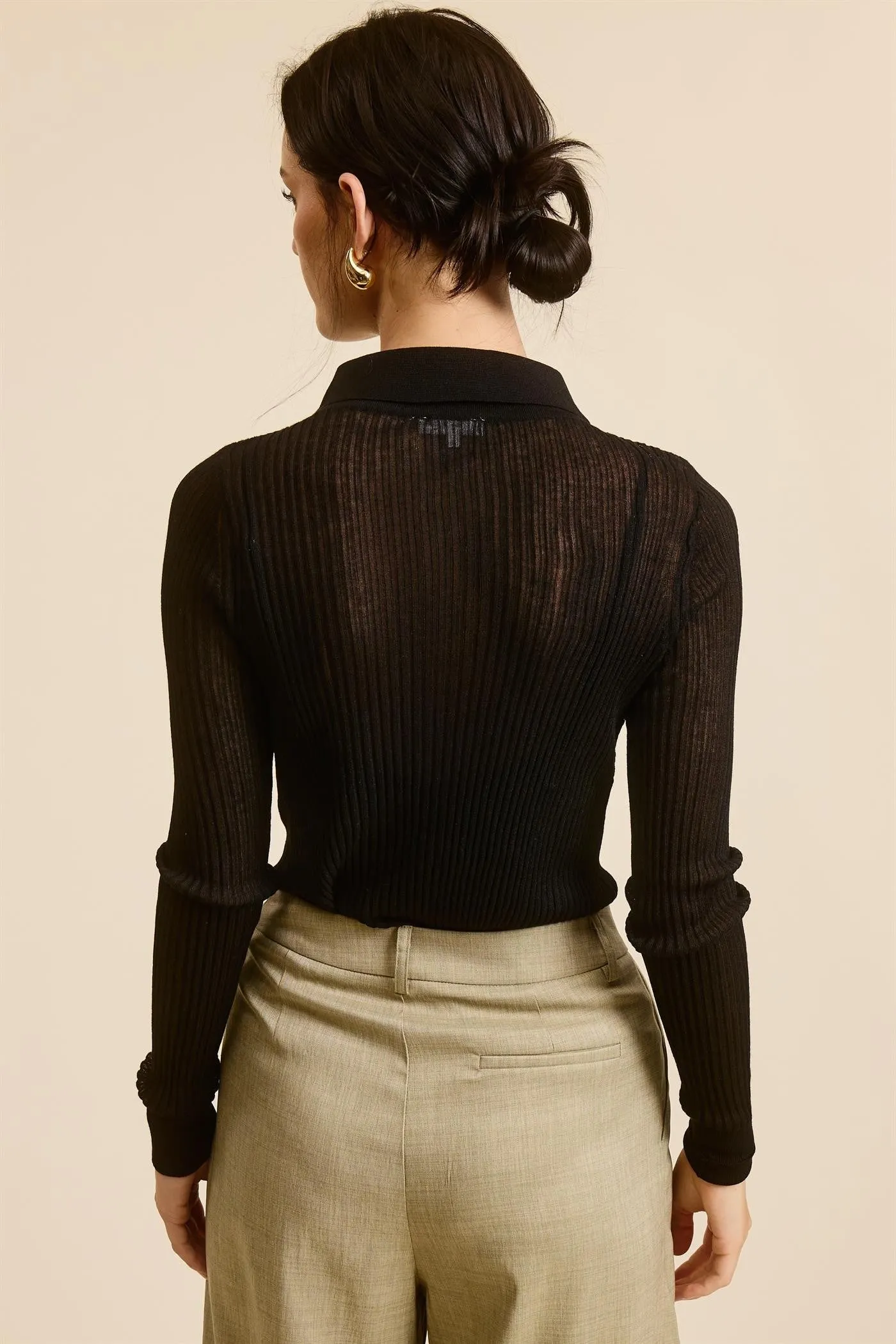 Sheer Knit Top