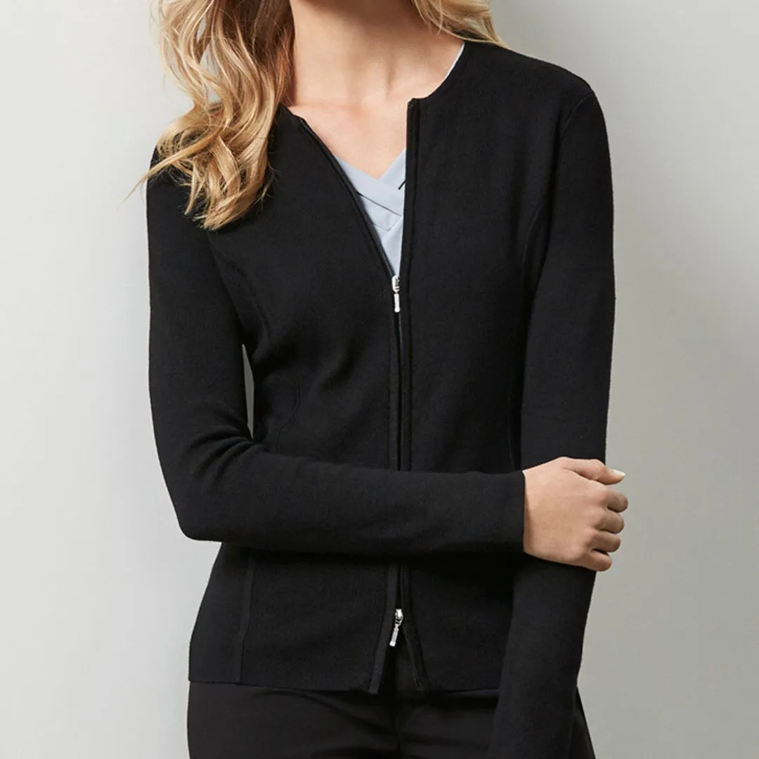 Super soft Two way Zip Cardigan