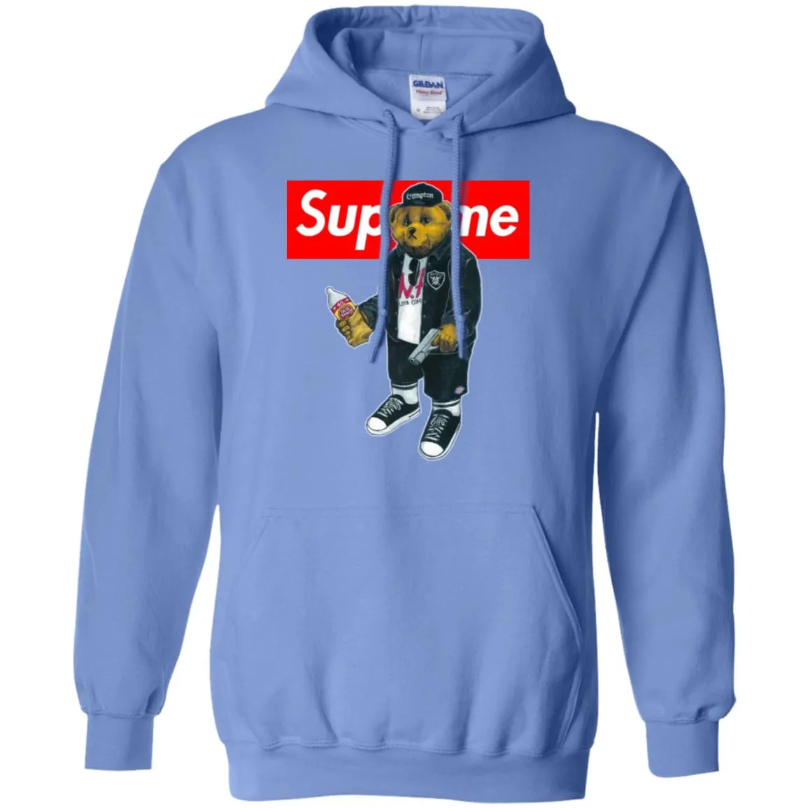 Supreme Bear Guns T-shirt Pullover Hoodie Sweatshirt