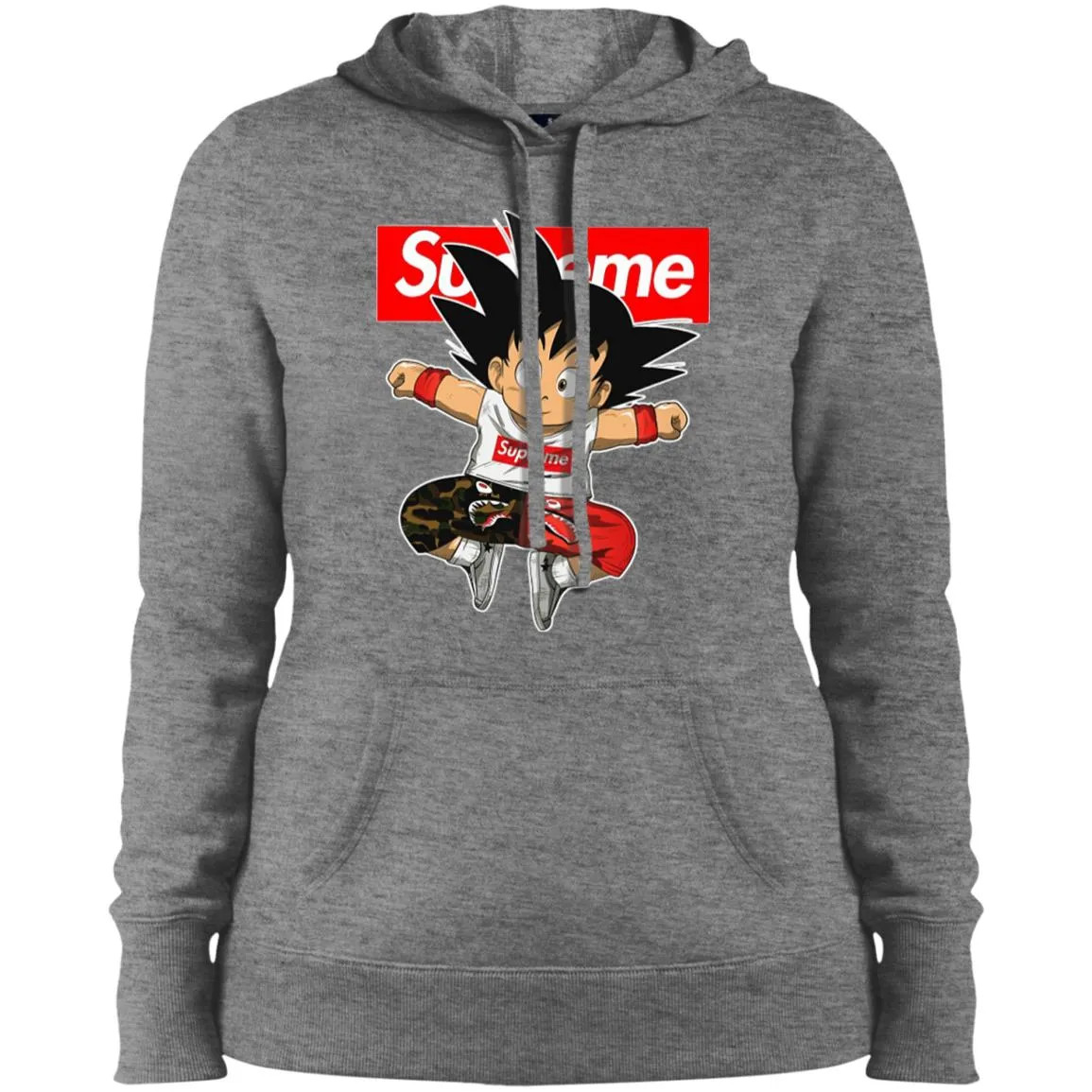 Supreme Dragon Ball Goku T-shirt Women Hooded Sweatshirt