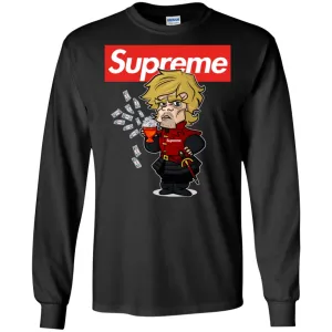 Supreme Tyrion Game Of Thrones T-shirt Men Long Sleeve Shirt