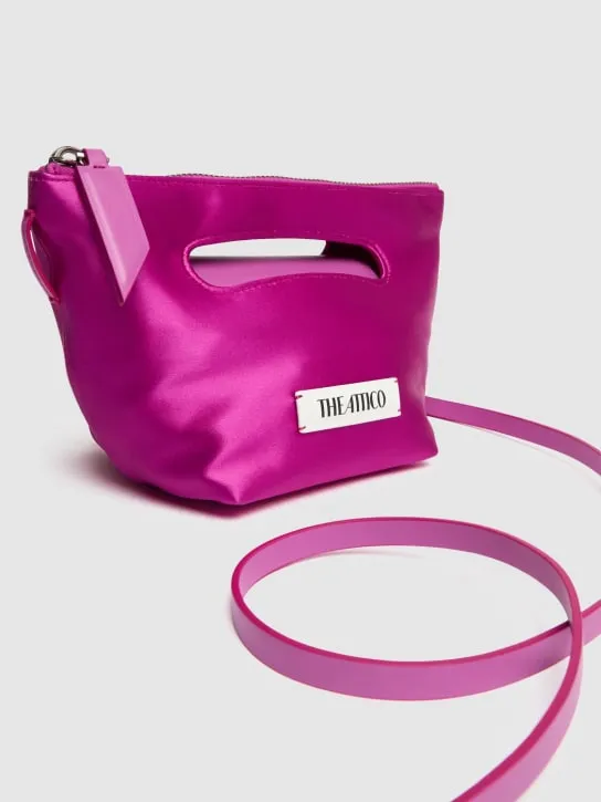 The Attico   Via dei Giardini 15 nylon top handle bag 