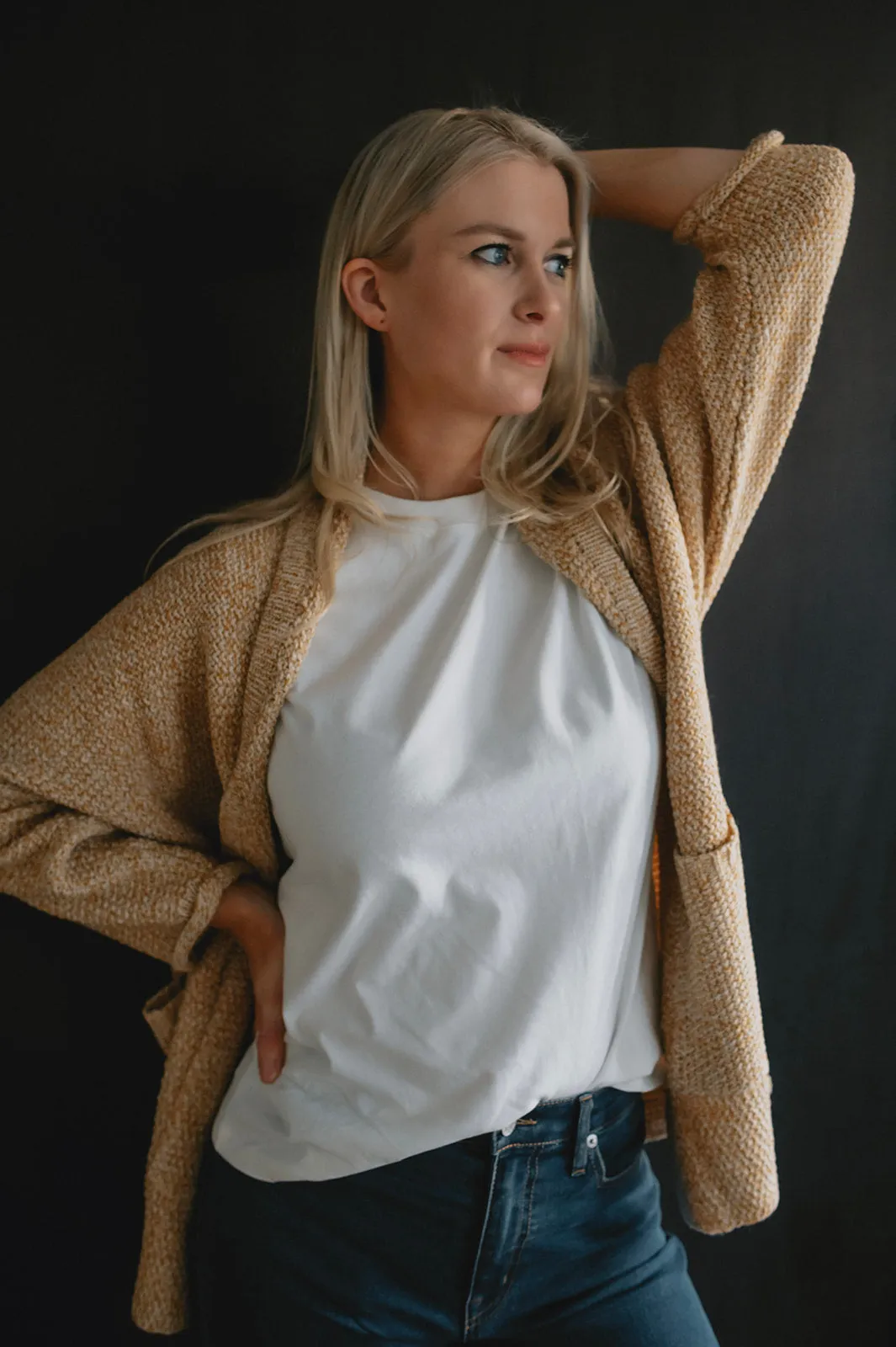 The Erinn Boyfriend Cardigan - Harvest