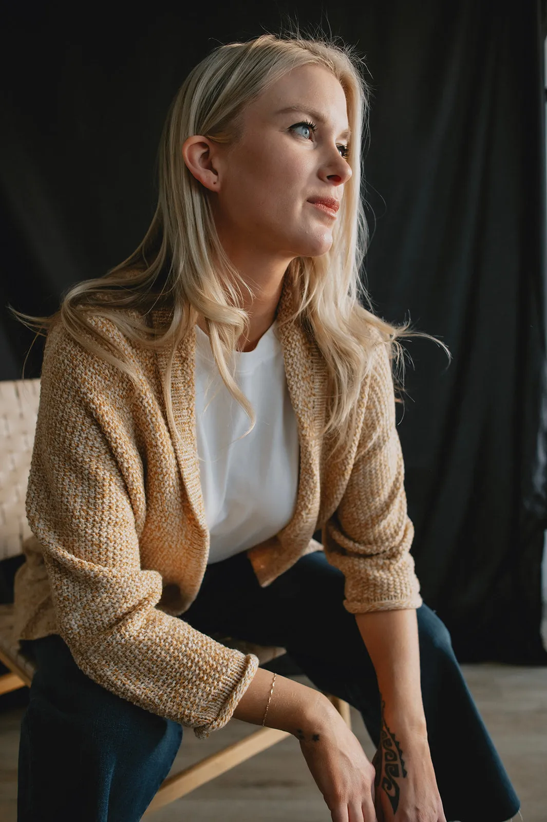 The Erinn Boyfriend Cardigan - Harvest