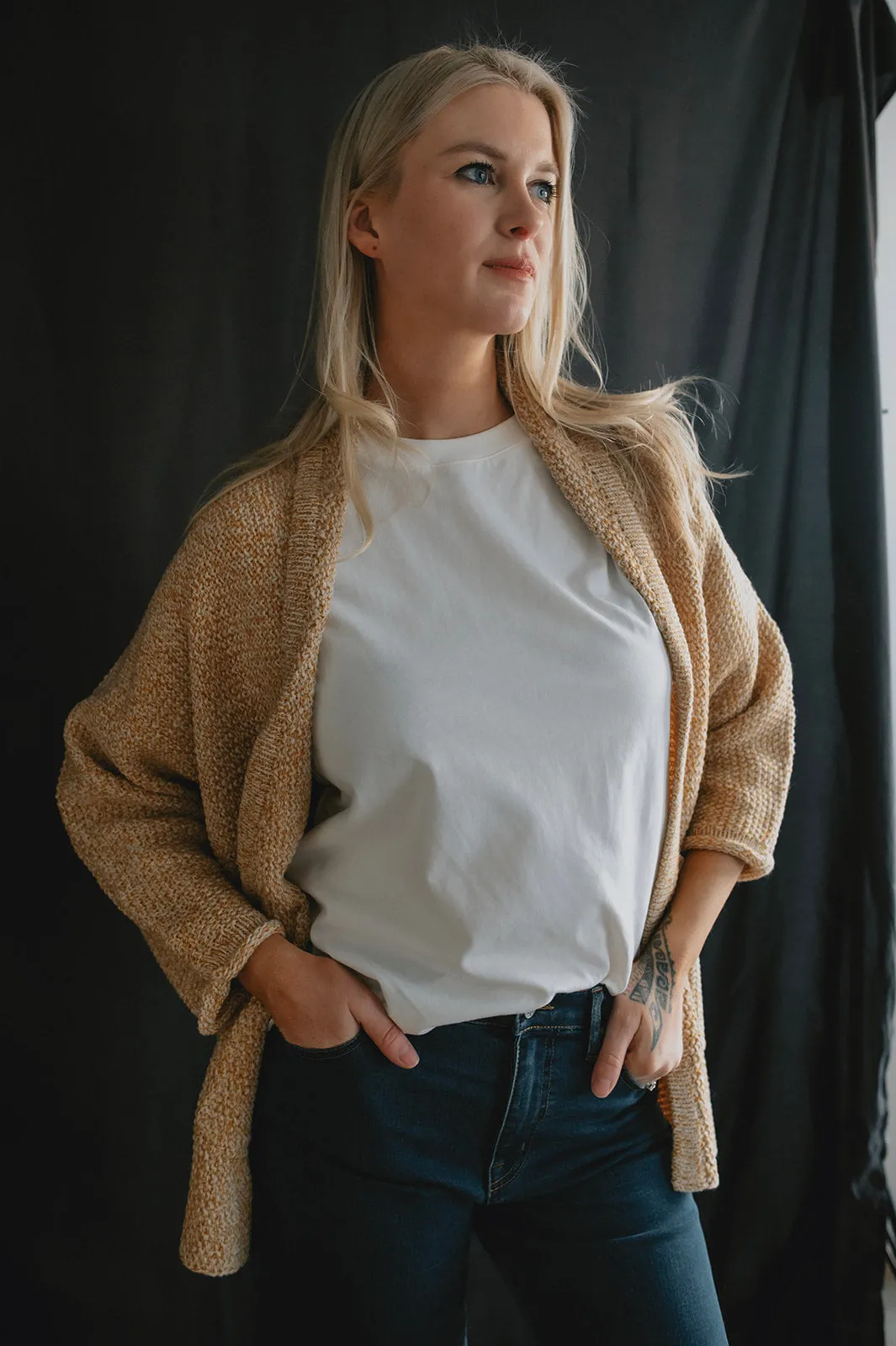 The Erinn Boyfriend Cardigan - Harvest