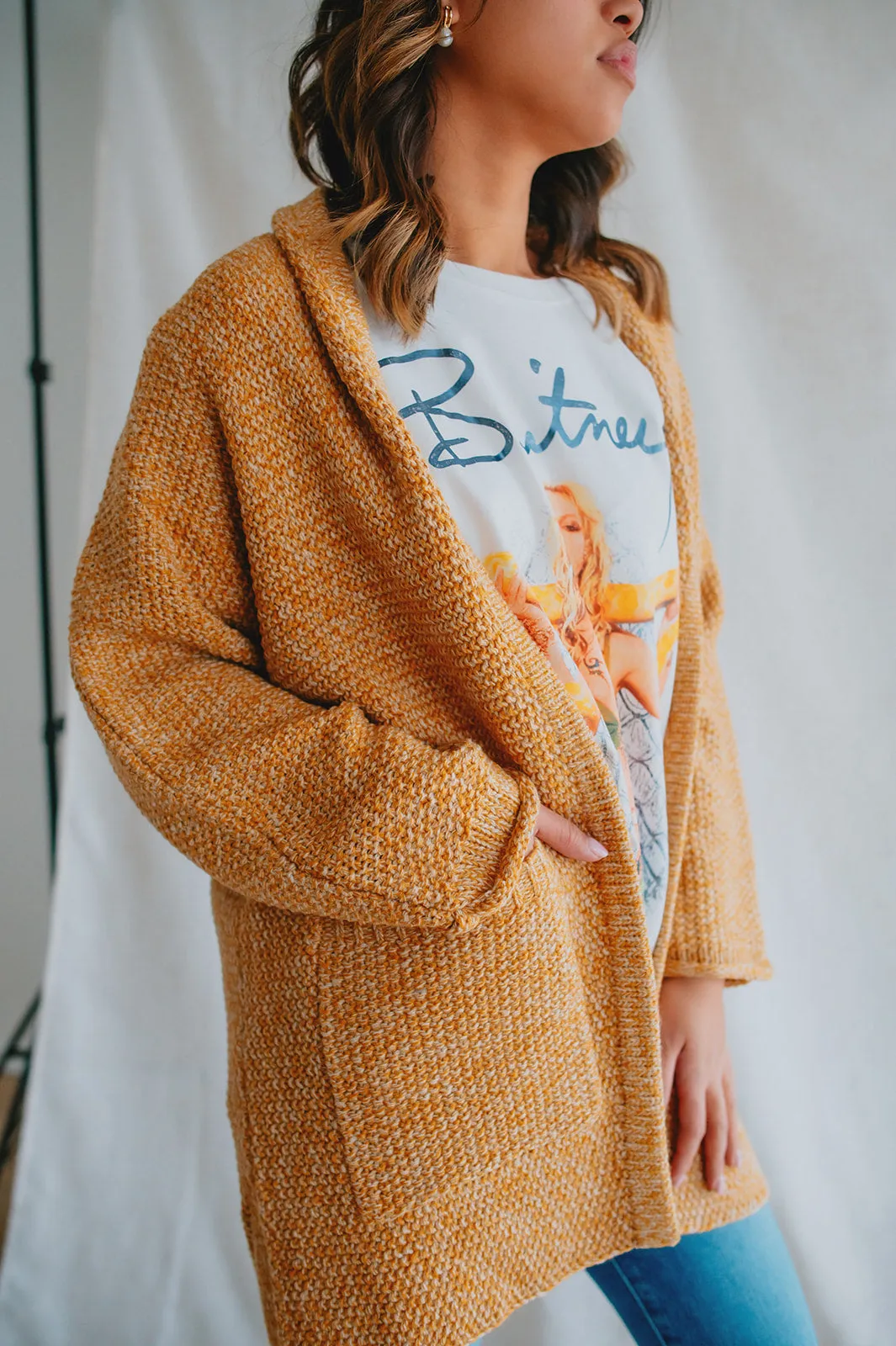 The Erinn Boyfriend Cardigan - Harvest