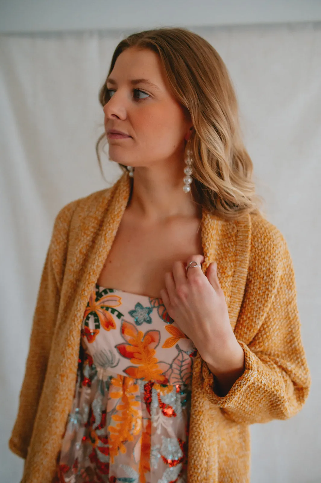 The Erinn Boyfriend Cardigan - Harvest