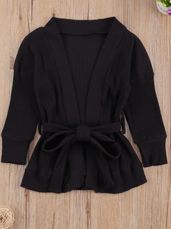 The Snuggle is Real Belted Cardigan