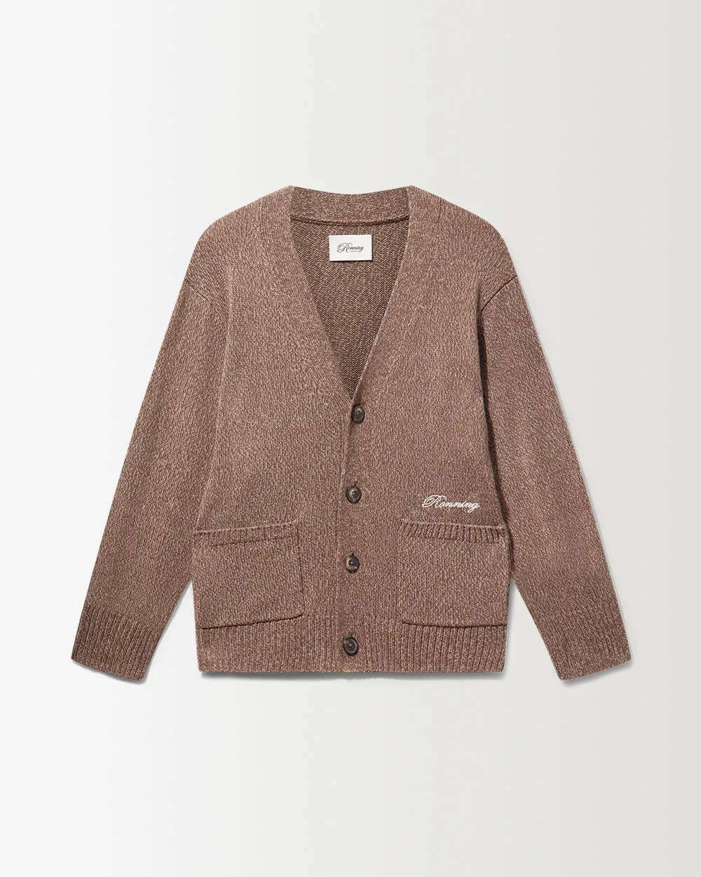 Twist Cardigan - Walnut