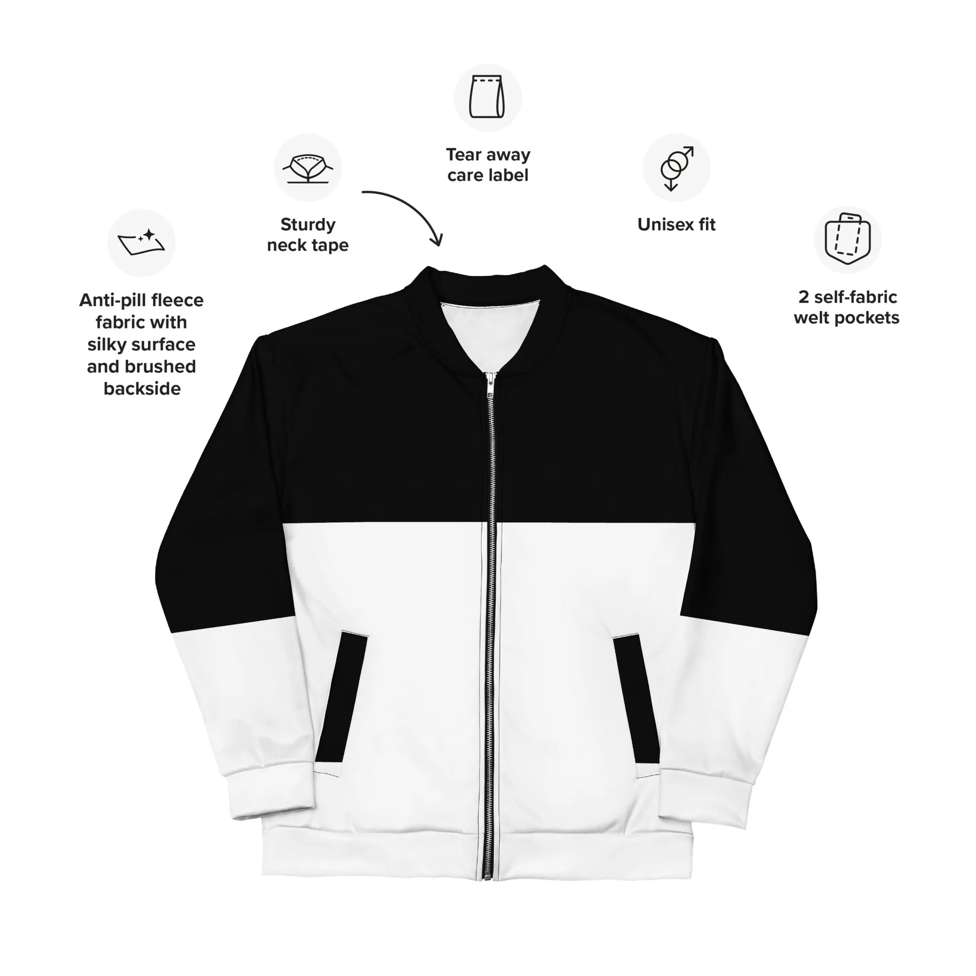 Unisex Bomber Jacket