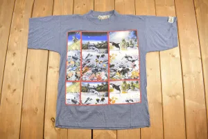 Vintage 1990s Empire For Nature Animal Graphic T-Shirt