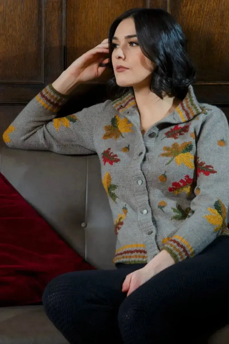 Wind Woman Cardigan Qiviuk, Merino & Silk